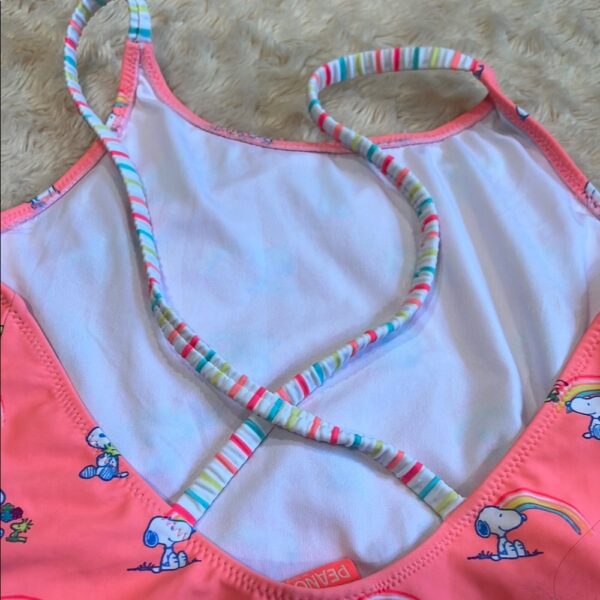 Sunuva Kids for Peanuts, Girls One Piece Bathing Suit, Size 11-12