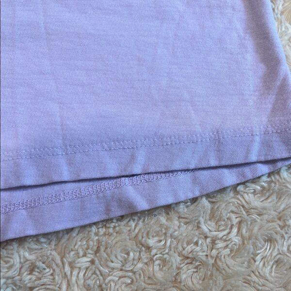 Like New, Tea Collection, Girls Lilac T-shirt, Size 6-7