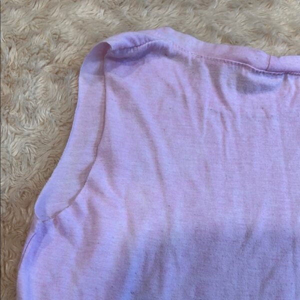Firehouse, Pastel Tie-Dye Sleeveless Top with Star Accents, Size Medium