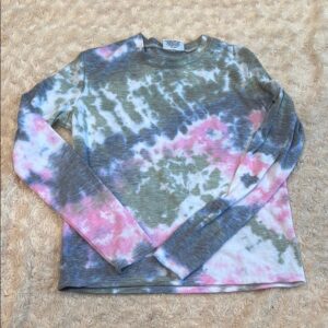 Firehouse NYC, Tie-Dye Kids Long Sleeve Shirt, Size Small
