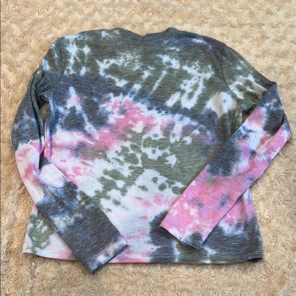Firehouse NYC, Tie-Dye Kids Long Sleeve Shirt, Size Small