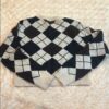 NWOT, Flowers by Zoe, Argyle Patterned Sweater - Brown and Tan, Size Medium