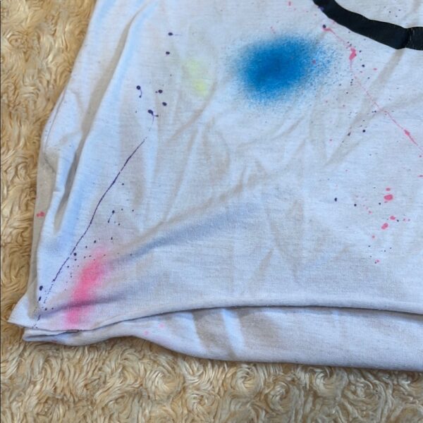 Firehouse NYC, Kids White Smiley Face Muscle Tee, Size XL