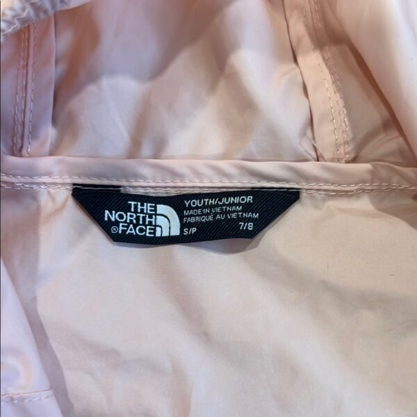 The North Face Light Pink/Peach Girls Windbreaker, Size 6/7