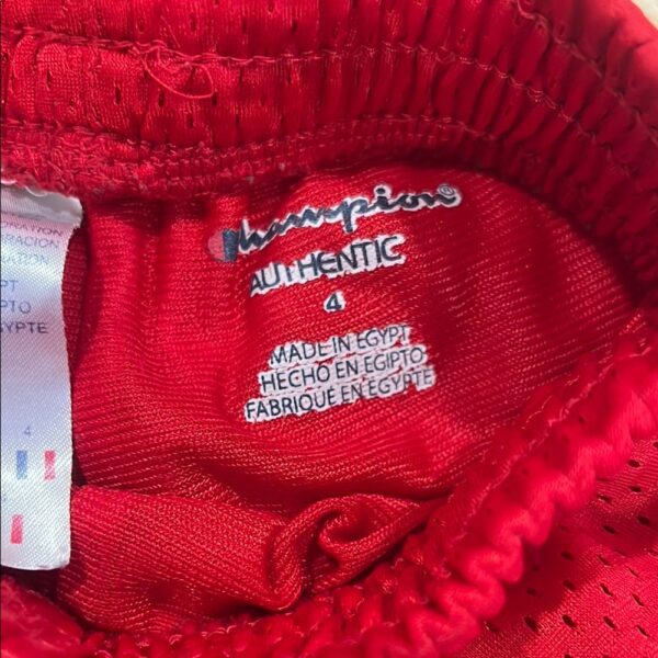 Champion Kids Red Athletic Shorts, Size 4