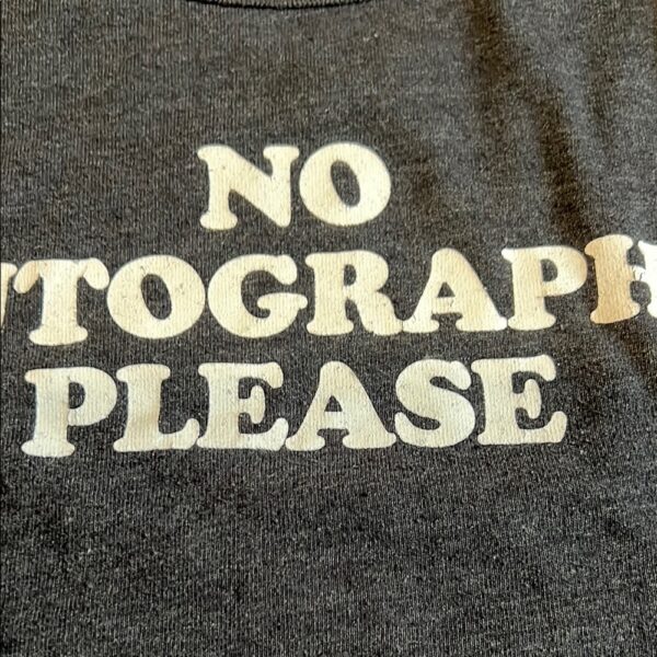 Chaser Gray and White Kids Tee - No Autographs Please, Size 7