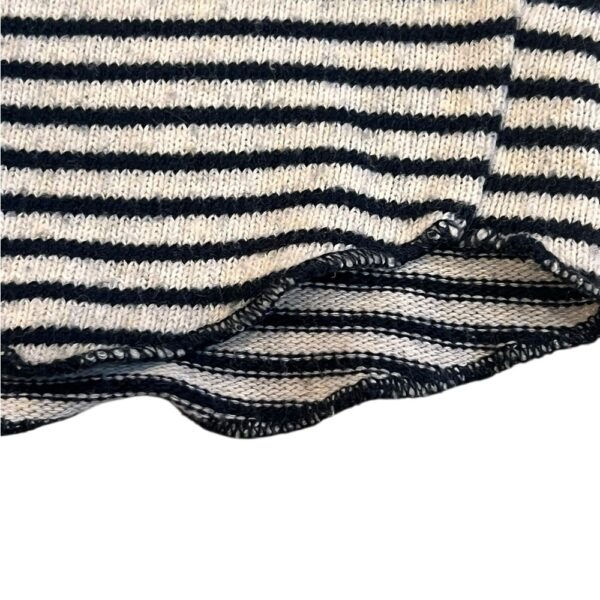 Buho Navy and White Striped Sweater with Relaxed Fit, Size 9 months