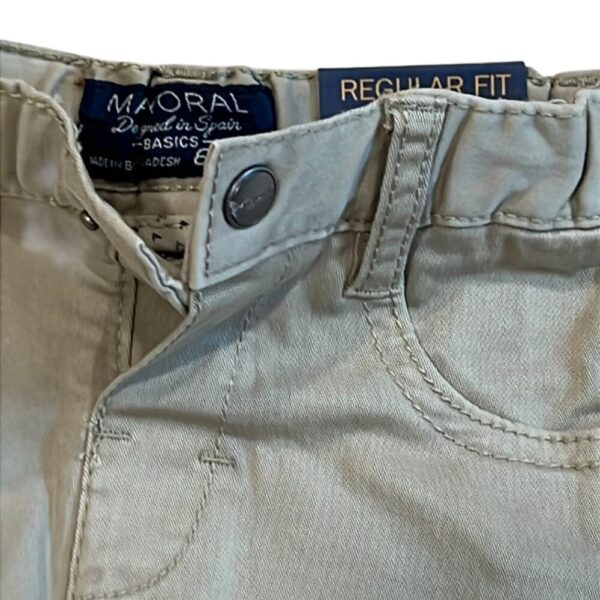 NWT Mayoral Tan Khaki Pants, Size 6 Months