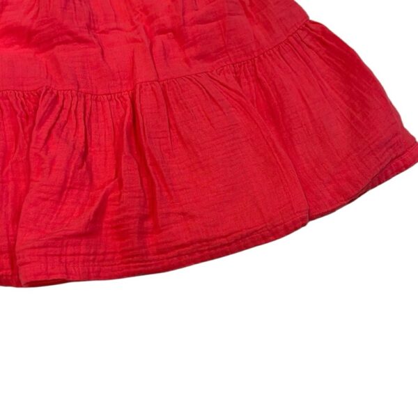 GAP Girls Coral Lined Linen Sundress, Size Small (6-7)