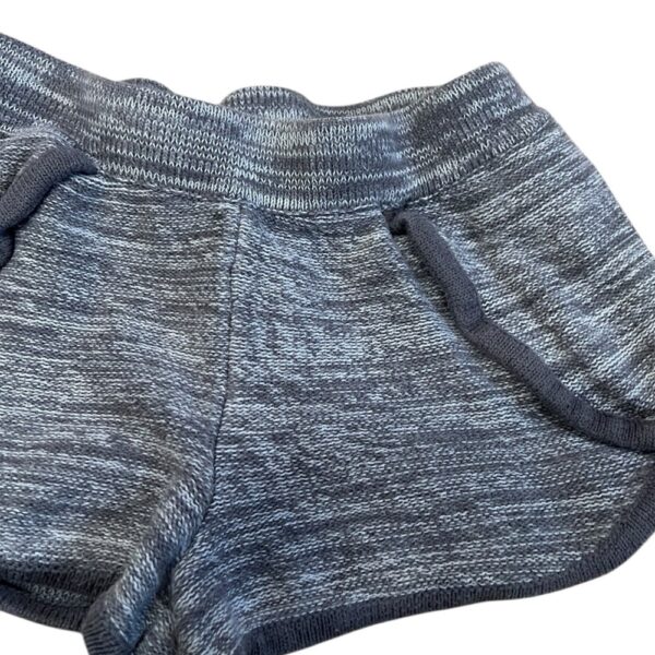 Appaman Girls Gray Sweater Shorts with Elastic Waistband, Size 5