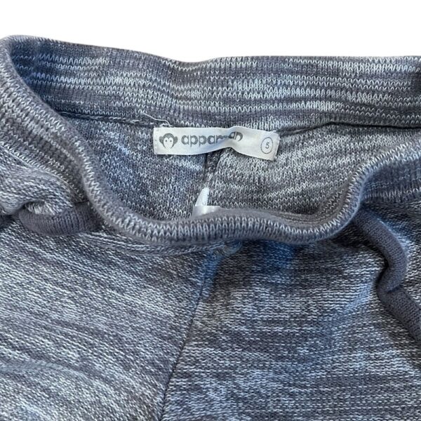 Appaman Girls Gray Sweater Shorts with Elastic Waistband, Size 5