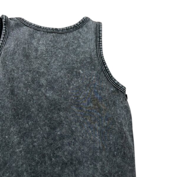 Little Bipsy Gray Tank Top with Vintage Wash, Size 3-4