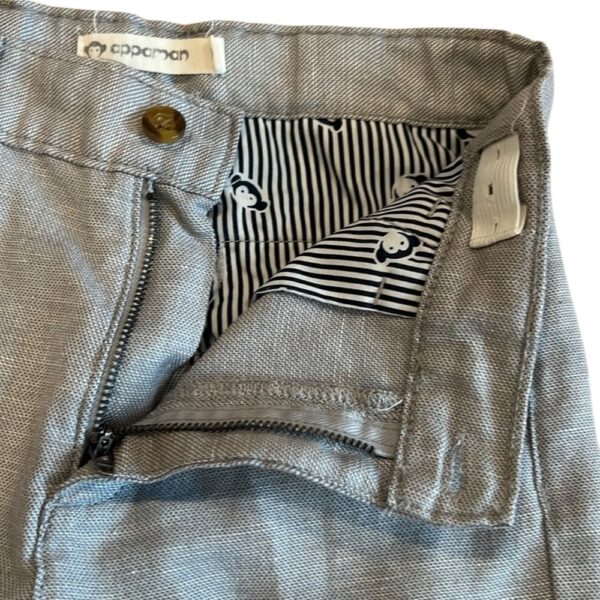 Appaman Gray Linen Pants, Size 7