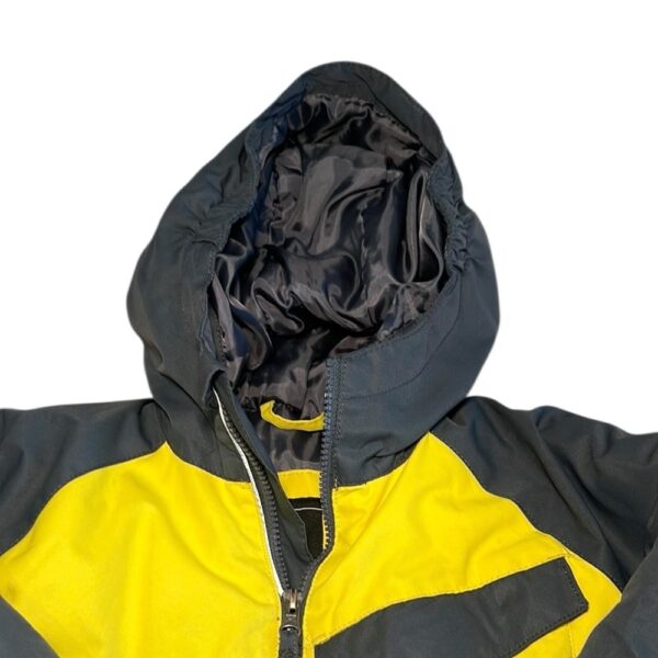 Arctix Yellow and Black Puffer Jacket Weather-Resistant Hooded Design, Size 5