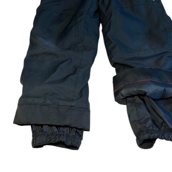 Spyder Black Insulated Snow Bib, Size 6