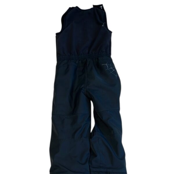 Spyder Black Insulated Snow Bib, Size 6
