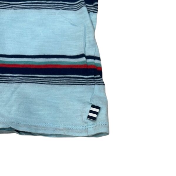 Splendid Blue and Red Short Sleeve Tee