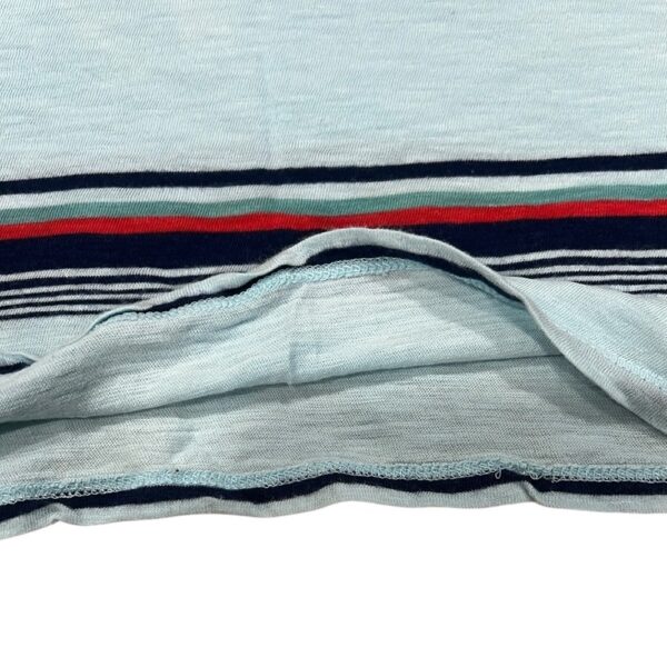Splendid Blue and Red Short Sleeve Tee