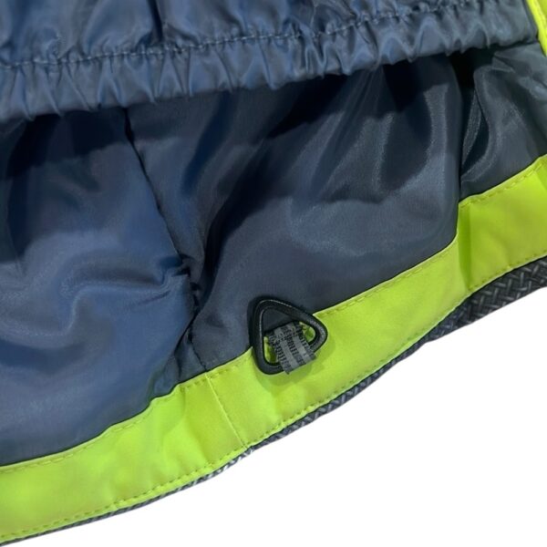 Obermeyer Boys Lime and Black Hooded Insulated Ski Jacket, Size 6