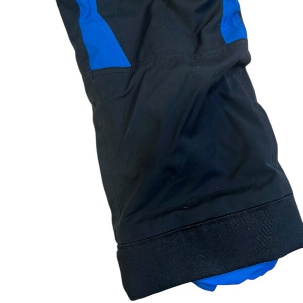 Spyder Black and Blue Insulated Snow Bib, Size 6