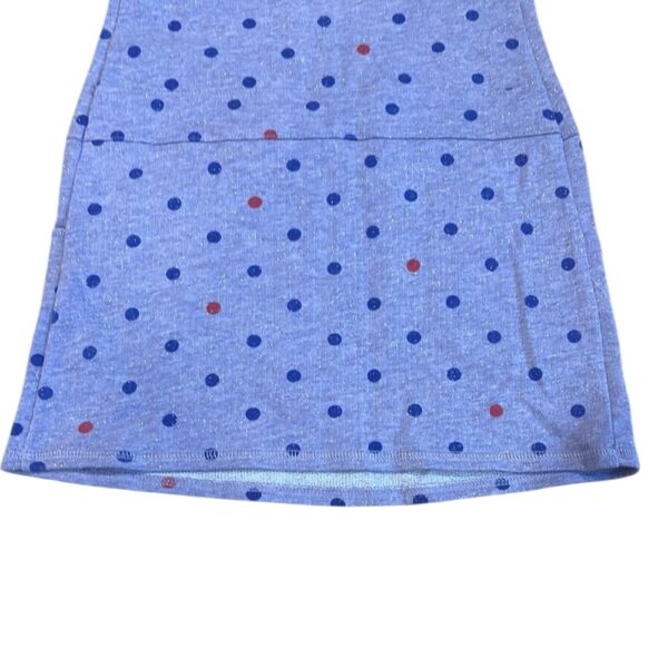 NWT, American Girl Sparkle Purple Polka Dot Summer Dress, Size 7