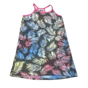 Like New, Appaman, Colorful Leaf Print Tank Dress, Size 7