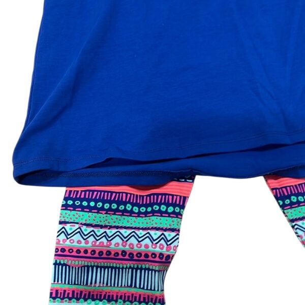 NWT, Deux Par Deux, Girls Tunic with Matching Capri Leggings, Size 6