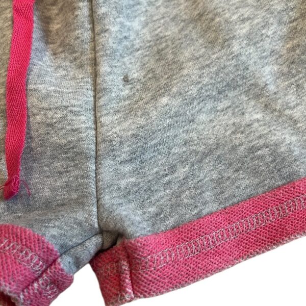 Appaman Girls Pink and Gray Cotton Shorts, Size 7