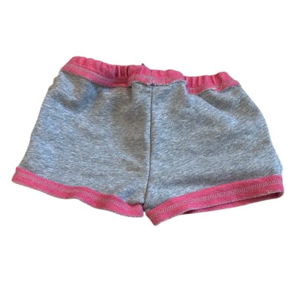 Appaman Girls Pink and Gray Cotton Shorts, Size 7
