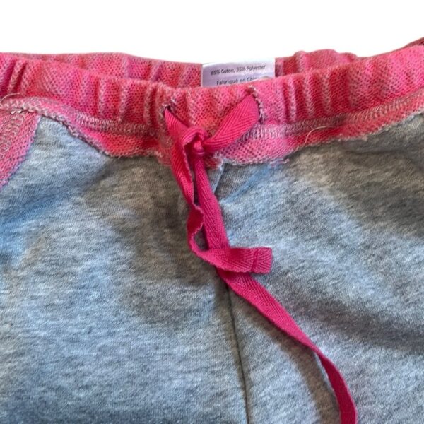 Appaman Girls Pink and Gray Cotton Shorts, Size 7
