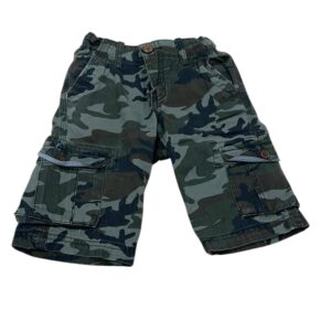 Like New, Quiksilver, Boys Camo Cargo Shorts, Size 7