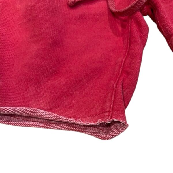 Butter, Washed Red Cotton Shorts with Pockets, Size 6