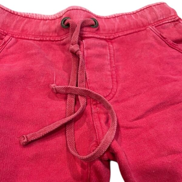 Butter, Washed Red Cotton Shorts with Pockets, Size 6