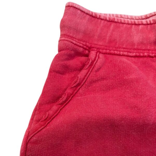 Butter, Washed Red Cotton Shorts with Pockets, Size 6