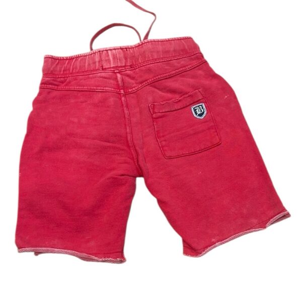 Butter, Washed Red Cotton Shorts with Pockets, Size 6