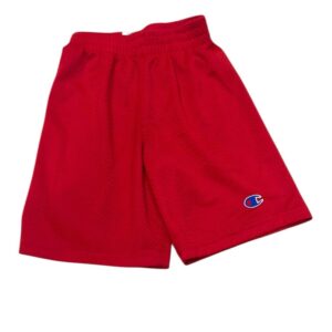 Champion Kids Red Athletic Shorts, Size 4