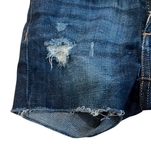 DL1961 Lucy Distressed Denim Cutoff Shorts, Size 6