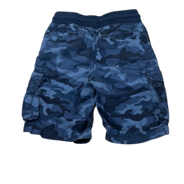 GAP Kids, Blue Camouflage Cargo Shorts, Size Small