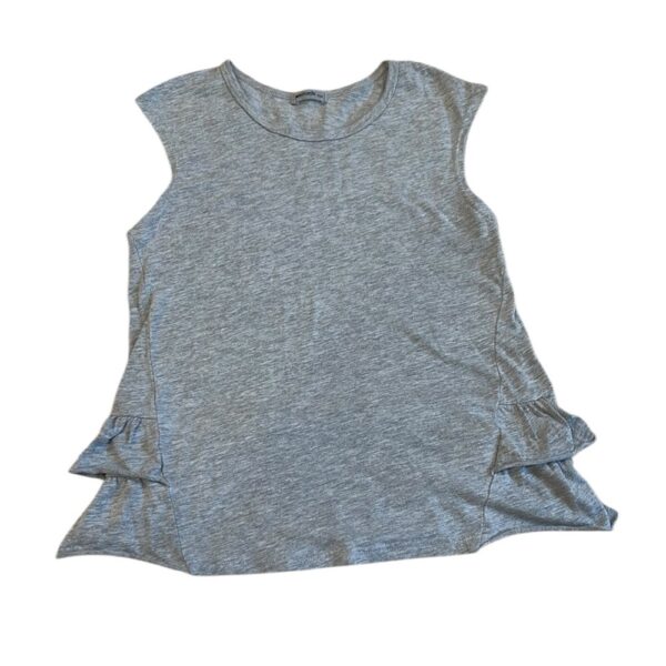 NWOT, LAmade, Girls grey tank with ruffles, Size 5/6