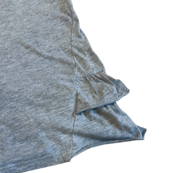 NWOT, LAmade, Girls grey tank with ruffles, Size 5/6