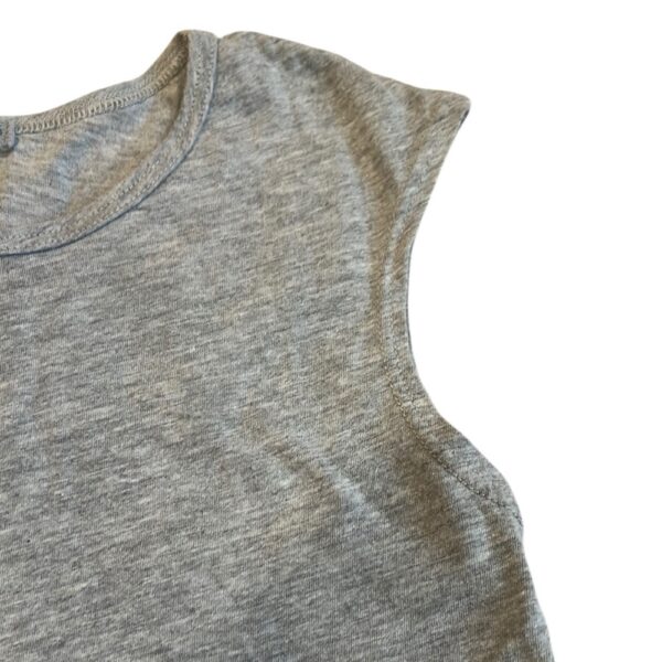 NWOT, LAmade, Girls grey tank with ruffles, Size 5/6