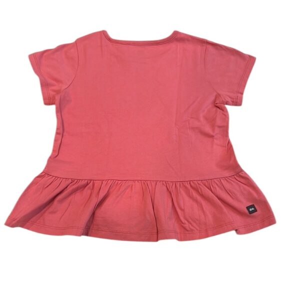 NWOT, Tea Collection, girls short sleeved ruffled shirt, size 7
