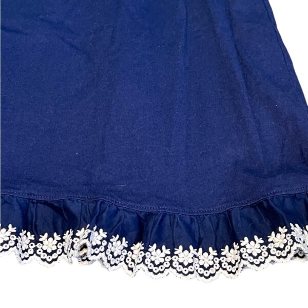 Ralph Lauren Blue Top with Cream Trim, Size 5