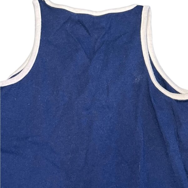 Ralph Lauren Blue Top with Cream Trim, Size 5
