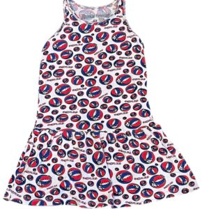 Rowdy Sprout Girls Lightweight “Grateful Dead” Tank Dress, Size 4T