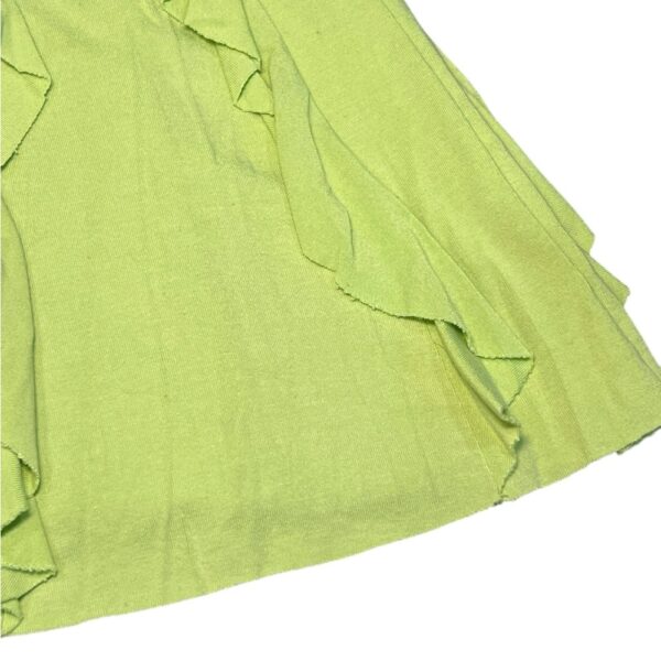 Sister Sam Lime Green Ruffle Kids Sundress, Size 6