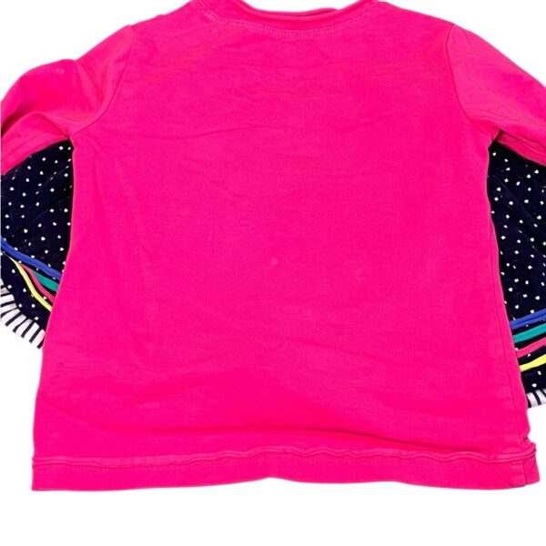 Deux par Deux Long Sleeved Shirt with Matching Corduroy Skirt, Size 2