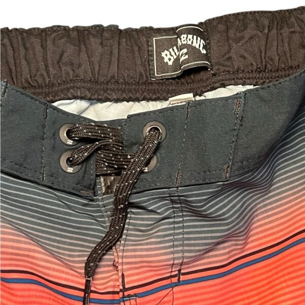 Billabong Gradient Striped Swim Shorts, Size 6