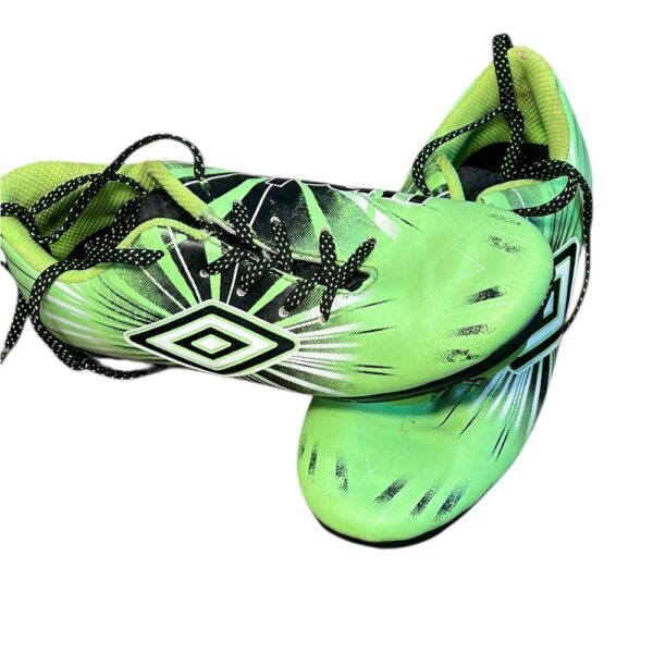 Umbro Green and Black Cleats, Size 1