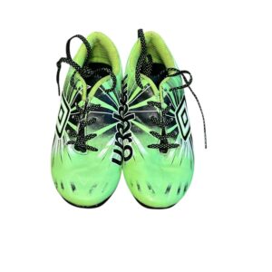 Umbro Green and Black Cleats, Size 1